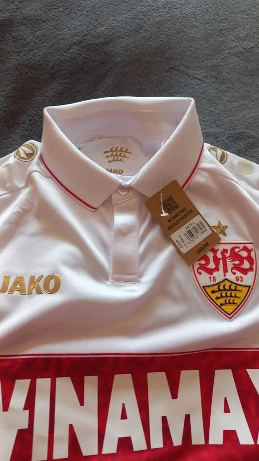 SIGNIERTES Deniz Undav CL Trikot VfB Stuttgart 2025 NEU, DFB Pokal Sieg, vom VFB - Bild 3 von 4