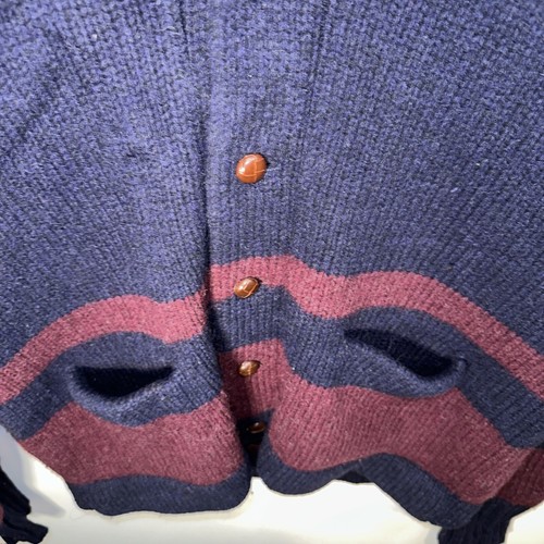 Polo Ralph Lauren Cardigan Sweater 100% Wool L Men's VTG 60's Style Shawl Collar - Picture 4 of 10