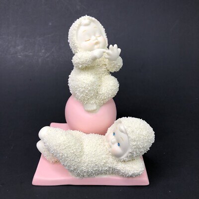 Dept 56 Snowbabies Figurine You Work I ll Count 4027196 Christmas Gift Decor