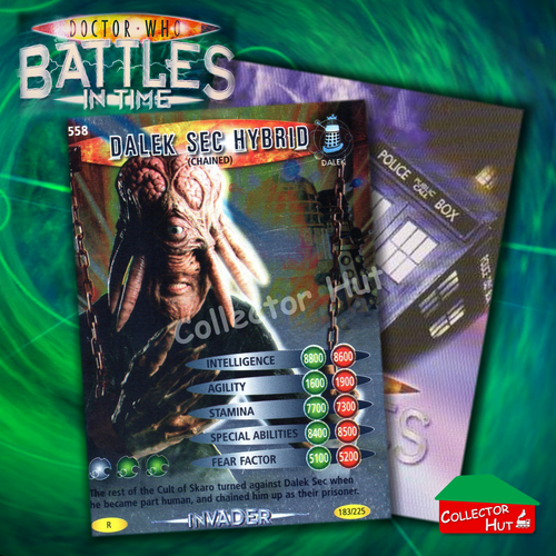 DOCTOR WHO Battles in Time #376-600 INVADER RARE & COMMON CARDS YOU CHOOSE - Picture 172 of 212