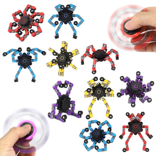 Robot Fidget Spinner Deformation Spielzeug Kinder Erwachsene Gyro Geschenk 10PCS - Bild 12 von 12