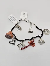 Free People Woven Cord Anklet NWT $30