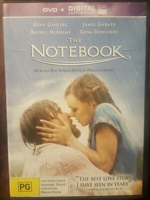 THE NOTEBOOK (DVD, 2005) Rachel McAdams Ryan Gosling Nicholas