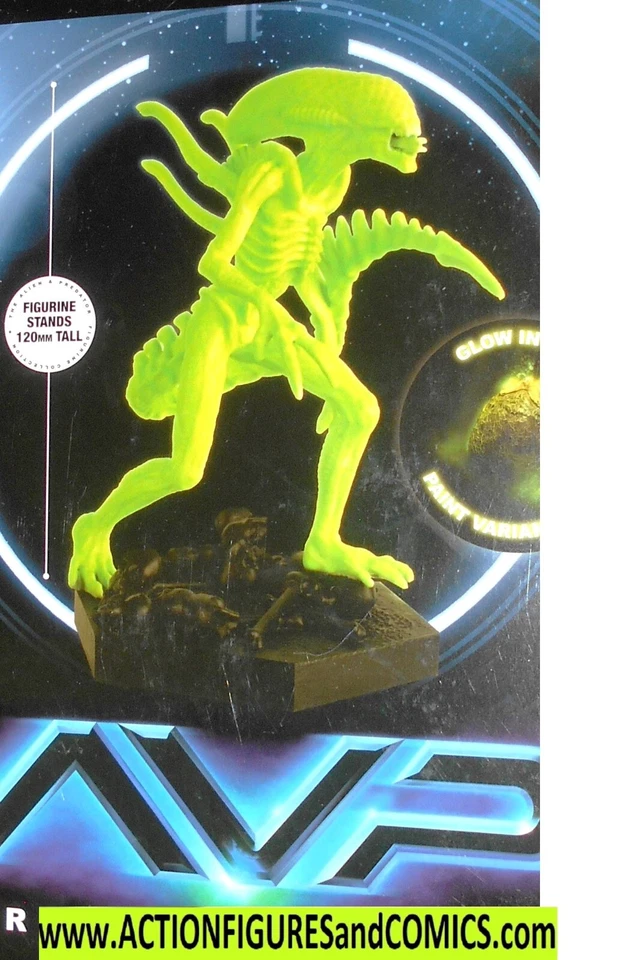 Alien vs Predator Eaglemoss 2017 Thermal XENOMORPH Alien Movie Vision AVP Foto 3 de 4