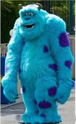 Mascot Sully Mascot Head Costume Halloween Christmas Birthday Props Costumes Out