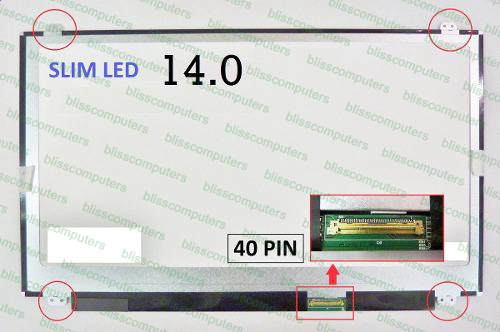 HP EliteBook Folio 769721-001 LCD LED Screen 14