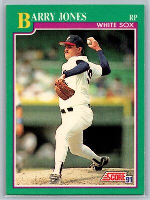 1991 Score Baseball #115 Barry Jones Chicago White Sox | eBay