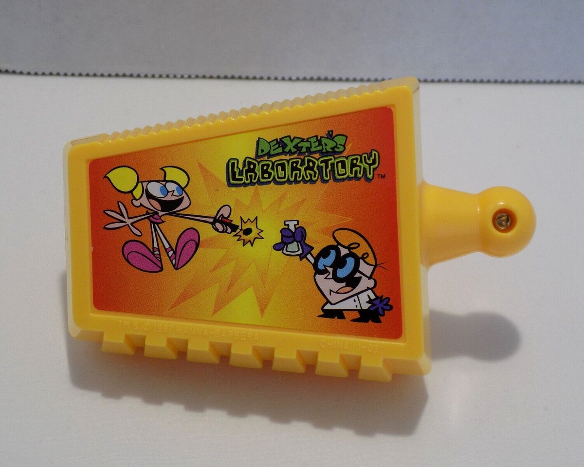 1997 Wendys Kids Meal Toy Cartoon Network Dexters Laboratory Lab
