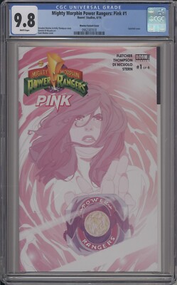 MIGHTY MORPHIN POWER RANGERS: PINK #1   CGC 9.8 NM/M   GONI MONTES MORPHING VAR