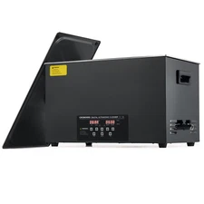 CREWORKS 2L to 30L Ultrasonic Cleaner Titanium Steel w/ Degas & Gentle Mode