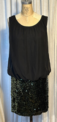 sequin top chiffon bottom dress Evening Dresses with Sequin Sequin Top and Chiffon Bottom Pink