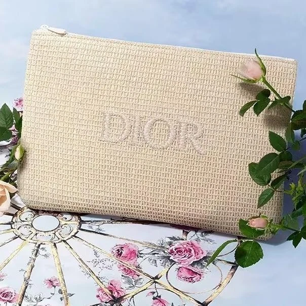 Parfums Christian Dior Mesh TROUSSE / POUCH Novelty Makeup Bag gift 28cm x  20cm