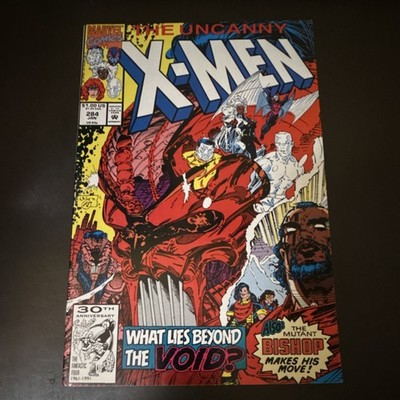 Marvel Comics The Uncanny X-Men #284 (1991) 30th Anniversary Bishop Boarded