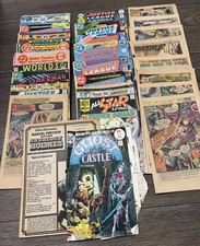 1975/1976 Marvel, DC & Justice League Comic Incl Sherlock Holmes Bulk Lot of 23