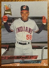 1993 Fleer Ultra Manny Ramirez RC #545 Cleveland Indians