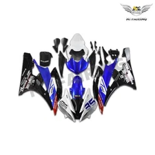 US Seller Injection White Blue Black Fairing Kit Fit for Yamaha 2006 2007 YZF R6