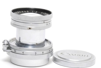 Canon Camera Co. 2/5cm Serenar for Leica Screw Mount very RARE