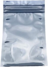 100pcs 3.15X4.72in/8X12cm Anti Static Bags,ESD Bags Resealable for HDD with 100p