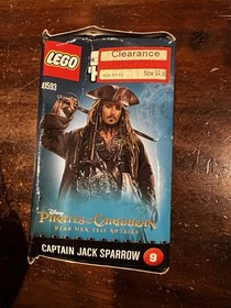 LEGO BRICKHEADZ 41593 Disney Pirates Of The  Caribbean Captain Jack Sparrow