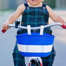 Kids Bicycle Basket Portable Children Bike Basket for Cycling Camping Riding