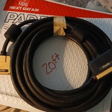 Granite Digital SCSI HD68 F to HD68 M Cable 20 ft Round Black