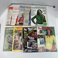 Good Housekeeping Needlecraft Magazine 1968-1980 Lot of 10 Vintage Issues Y4