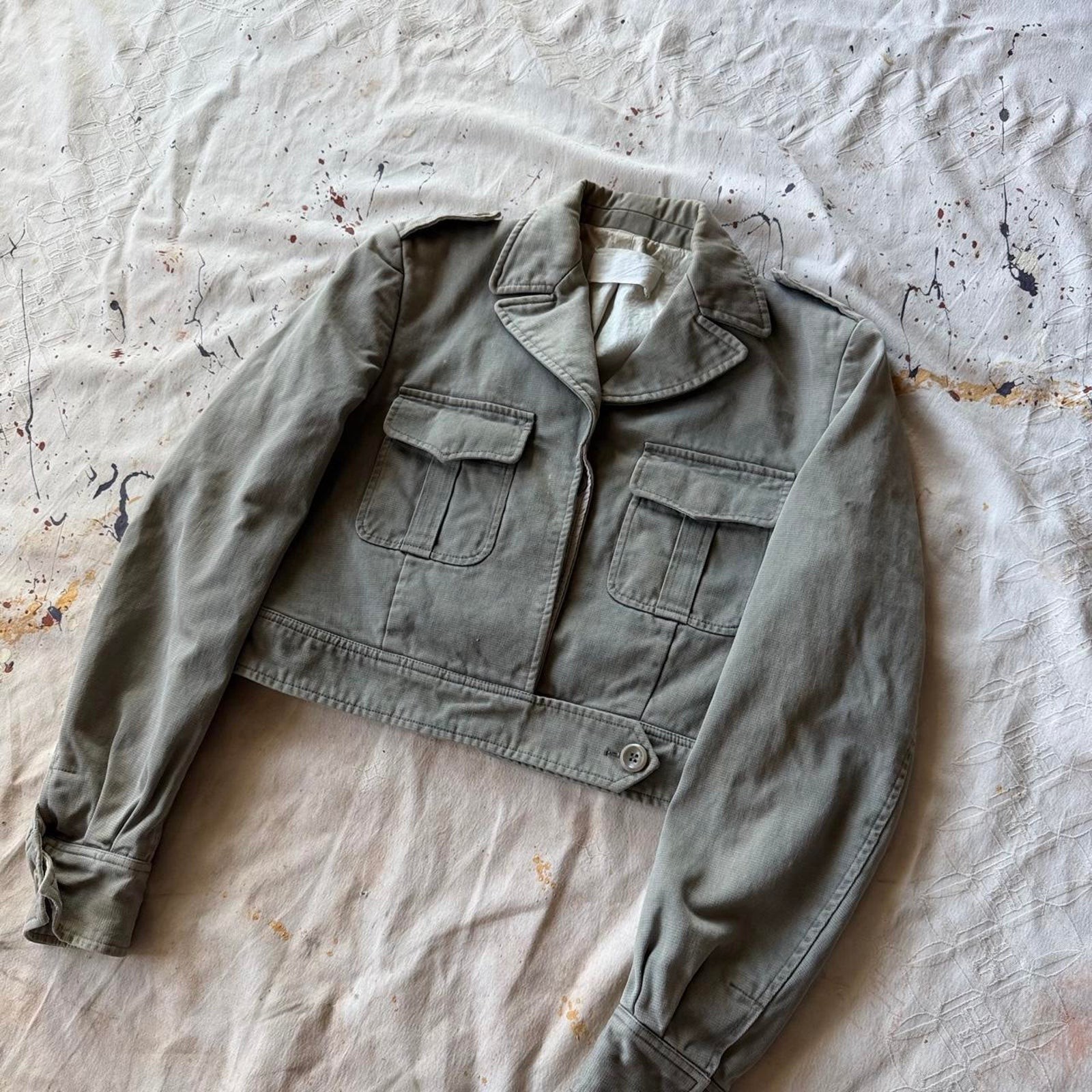 Vintage 90s Maison Martin Margiela Ike Military Jacket Size 42 - second product detail image