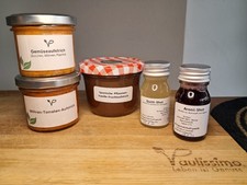 S&uuml;&szlig;e und herzhafte Brotaufstriche und Shots (5 Produkte)