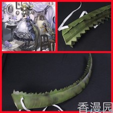Arknights Estelle Crocodile Tail Floral Crown Waltz EVA Cute Cosplay Prop 120cm