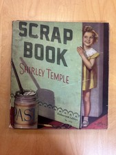 Vintage Shirley Temple Scrap Book No. 1714.  1935 Saalfield Authorized Edition**