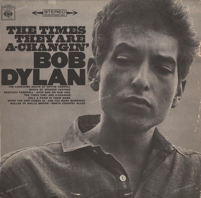 Bob Dylan - The Times They Are A Changin' EU LP 1978 (VG+/VG-) ´