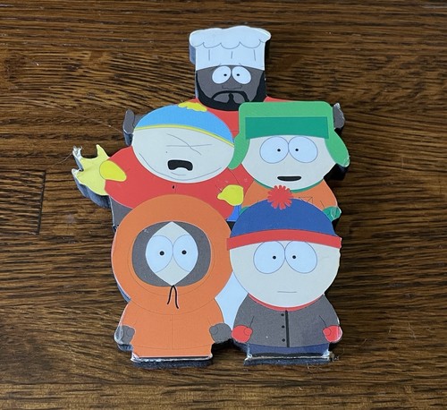 Vintage 1997 South Park Magnet Comedy Central Kenny Chef Cartman Kyle Stan