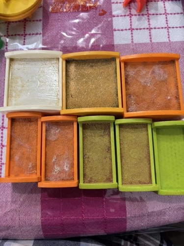 Vintage Fisher Price Little People Furniture Lot  Beds