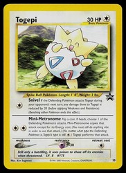 Togepi 30/53 WOTC Black Star Promo