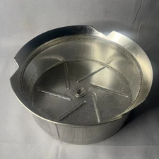 Louis Tellier X5 Commercial Food Mill Grid Barrel Disc 8” Grinder Tinplate