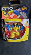 Heroes of Goo Jit Zu X-Men '97 Wolverine Stretchy Action Figure, with Metallic