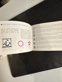 Flying Dragon: The Secret Scroll NES Nintendo Manual Only - RARE RED BOX VARIANT