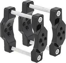 2pcs Motorcycle Bumper Clamp Bracket, Driving Fog Lights Holder, Auxiliary Light