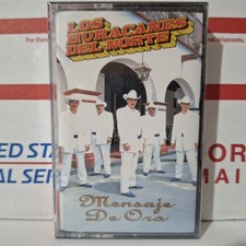 Los Huracanes del Norte Mensaje de Oro Cassette 2001 Norteno Corrido New Sealed