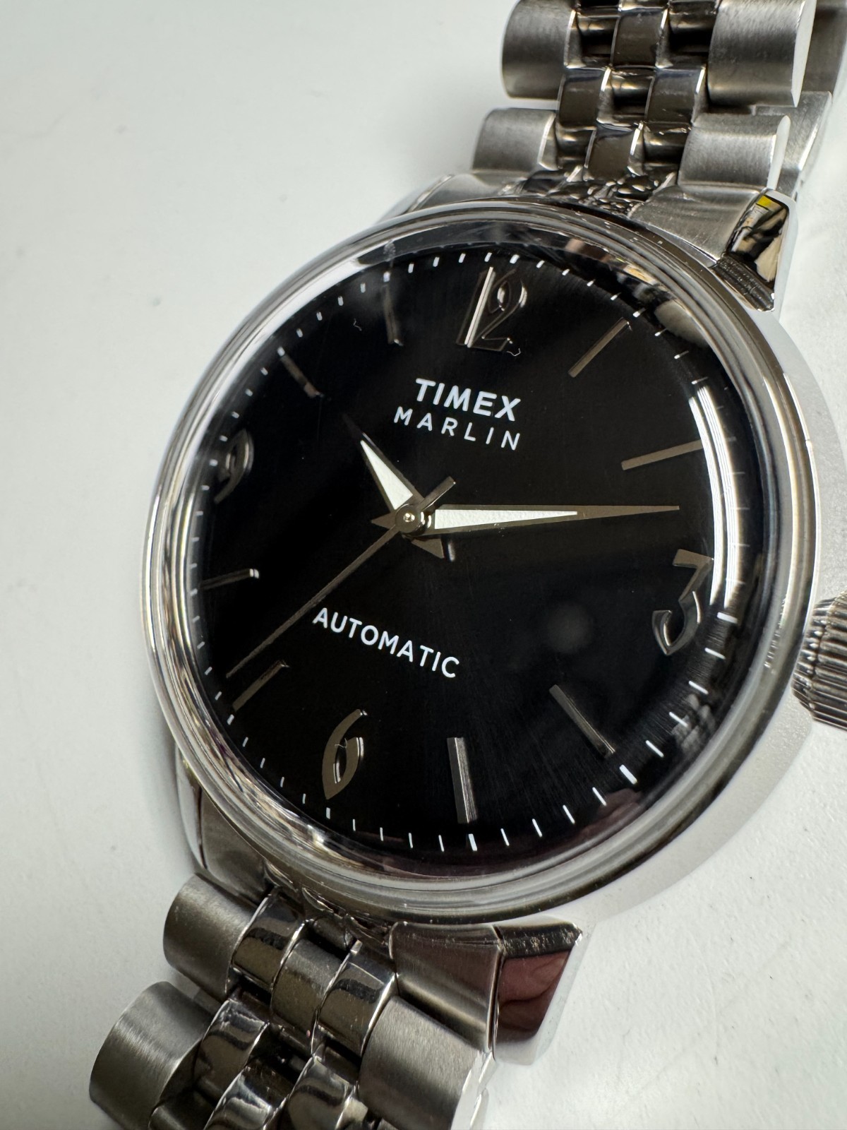 Timex Marlin Automatic Reissue Midnight Black 40M… - image 4