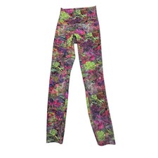 Lululemon Wunder Train High-Rise Tight 25" Vivid Floral Size 2 Leggings Yoga Gym