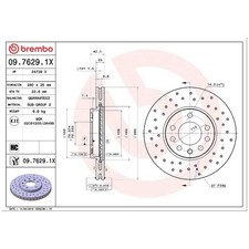 2x Bremsscheibe vorne für Opel Zafira A T98 B A05 Zafira-Zafira | 349128