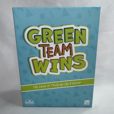 Green Team Wins The Game of Thinking Like A Winner Goliath NEW Sealed