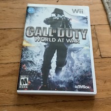 Activision Call of Duty: World at War Nintendo Wii Shooter M Instruction Booklet