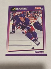 1991 Score #36 John Ogrodnick New York Rangers