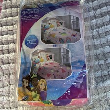 Disney Princess Microfiber Twin Reversible Comfort Reversible 2- In 1