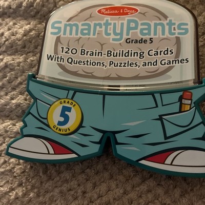 SMARTY PANTS Grade 5 Melissa & Doug 120 Brain Building Games Puzzles