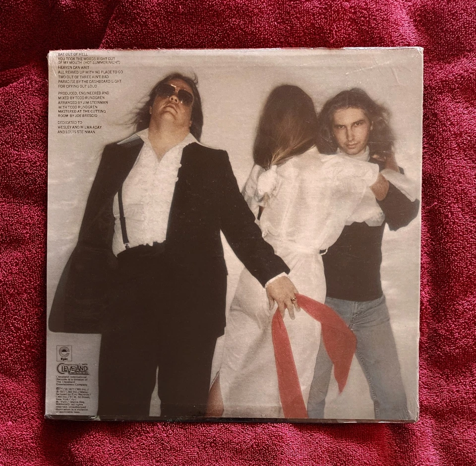 RARE!! GORGEOUSLY SEALED!!! 1977 MEATLOAF ORIGINAL "Bat Out Of Hell" CLEAN COPY! - Image 2 of 4