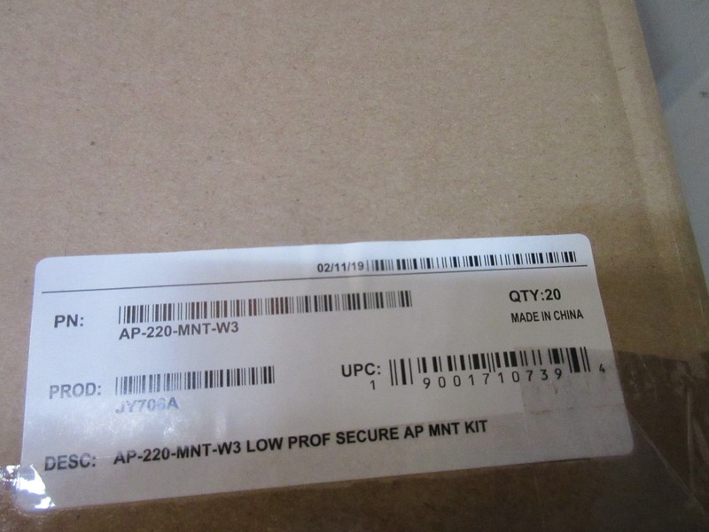 Aruba AP-220-MNT-W2 Access Point Mounting Kit
