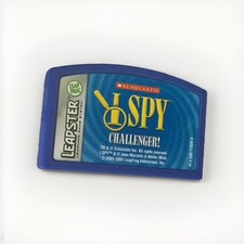 I Spy Challenger Game Leapster Leapfrog Scholastic 2005 Working